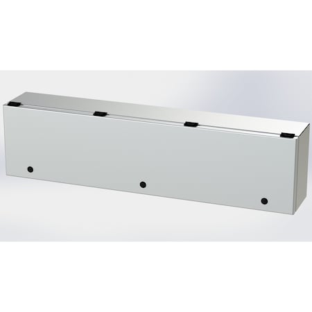 Saginaw Control & Engineering 1/4 Turn Latch Electrical Enclosures, 9 in H, 6 in D, 36 in W, NEMA 3R, 4, 4X, 12, 13 SCE-L9366ELJSS